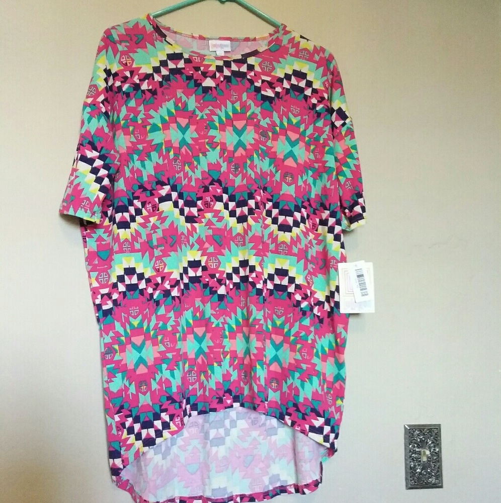 Lularoe Irma - XS - Vibrant Aztec Print